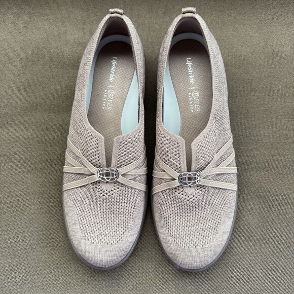 Bzees LifeStride Niche III Slip-On Shoes, Washable, Size 11M Brown Grey - Picture 4 of 8